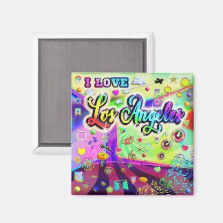 Imã Eu adoro o Legal Magnet de Energia de Los Angeles
