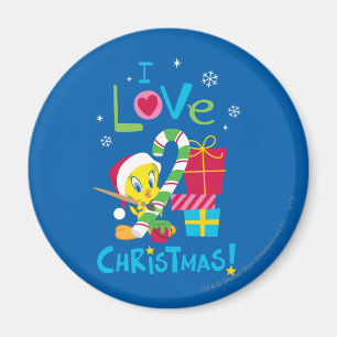 Imã Eu adoro o Natal - TWEETY™