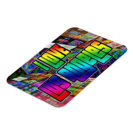 Ímã Eu adoro o Twist Magnet de Los Angeles