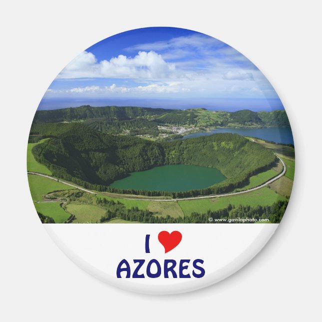 Imã Eu adoro os Açores (Frente)
