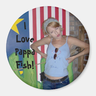 Imã Eu Adoro Peixe Pappa!