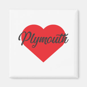 Imã Eu Adoro Plymouth