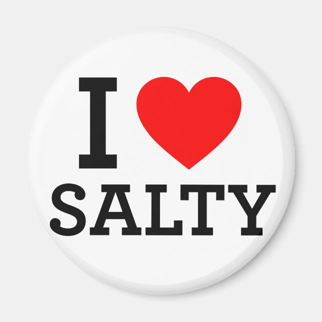 Imã Eu Adoro Salty (Frente)