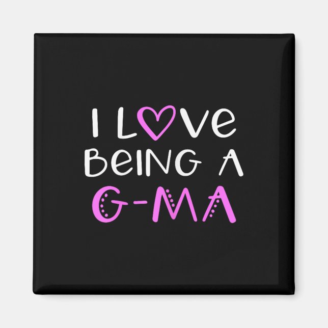 Imã Eu Adoro Ser Uma Gma Legal Gota E Gama Gota-mãe (Frente)