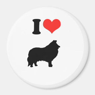 Imã Eu Adoro Shelties