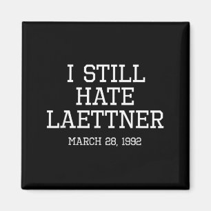Imã Eu Ainda Odeio Camiseta Laettner - Kentucky Fan Me