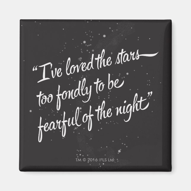 Imã Eu amei as estrelas (Frente)