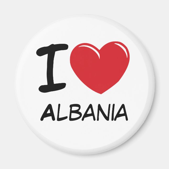 Imã Eu amo a Albânia (Frente)