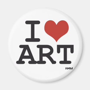 Imã Eu amo a arte