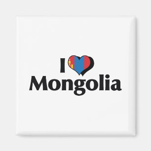 Imã Eu Amo a Bandeira da Mongólia