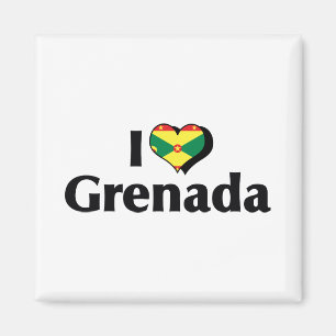 Imã Eu Amo a Bandeira de Granada
