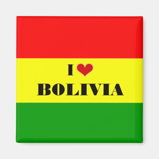 Imã Eu Amo A Bolívia (Frente)