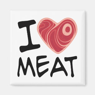 Imã Eu amo a carne