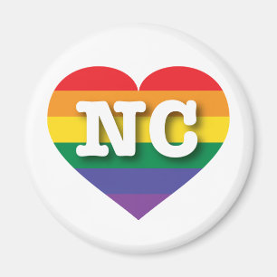 Imã Eu amo a Carolina do Norte Orgulho gay
