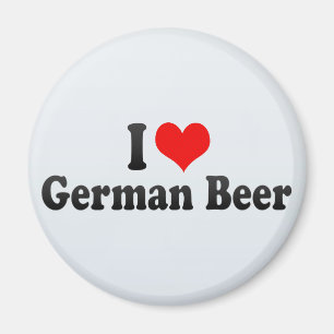 Imã Eu amo a cerveja alemão