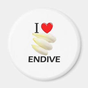 Imã Eu amo a endívia