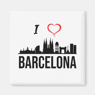 Imã Eu amo a espanha de Barcelona