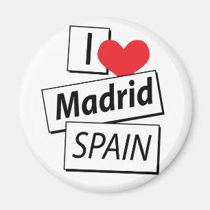 Imã Eu amo a espanha de Madrid