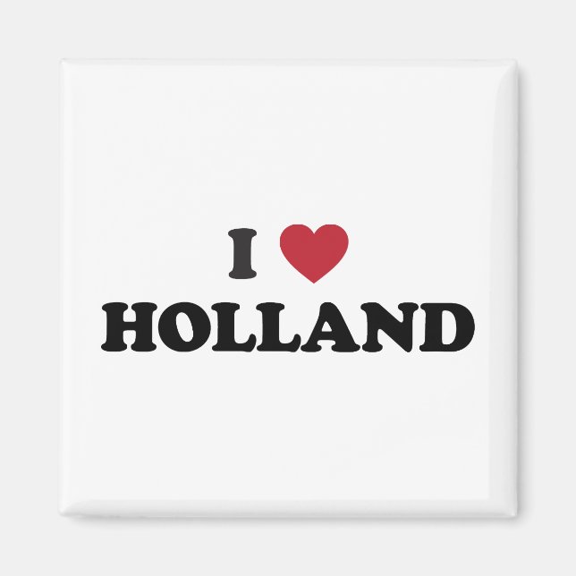 Imã Eu amo a Holanda (Frente)