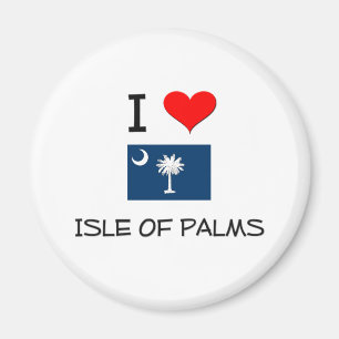 Imã Eu amo a ilha das palmas South Carolina