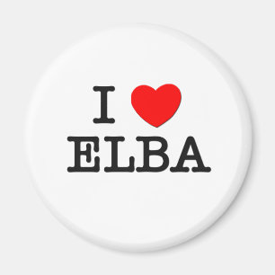 Imã Eu amo a Ilha de Elba