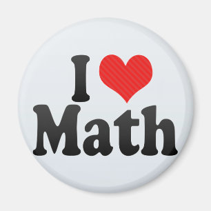 Imã Eu amo a matemática