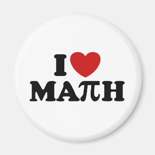 Imã Eu amo a matemática