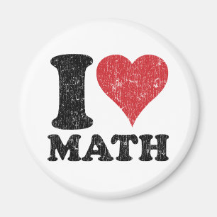 Imã Eu amo a matemática