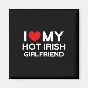 Imã Eu Amo A Minha Quente Irlandesa Namorada irlandesa