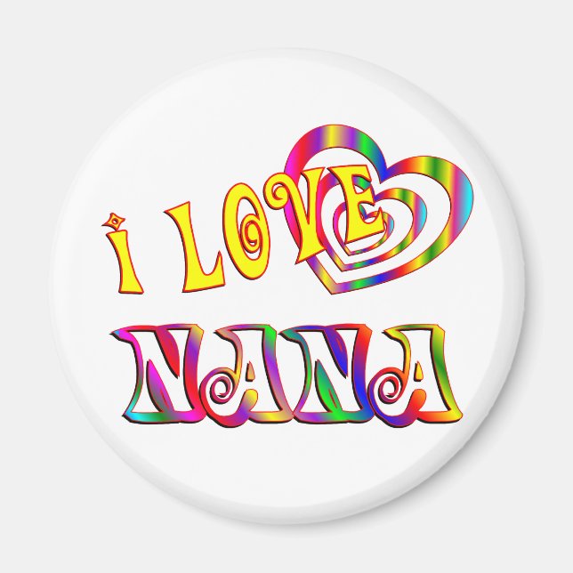 Imã Eu Amo A Nana (Frente)