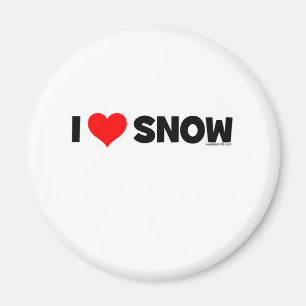 Imã Eu amo a neve