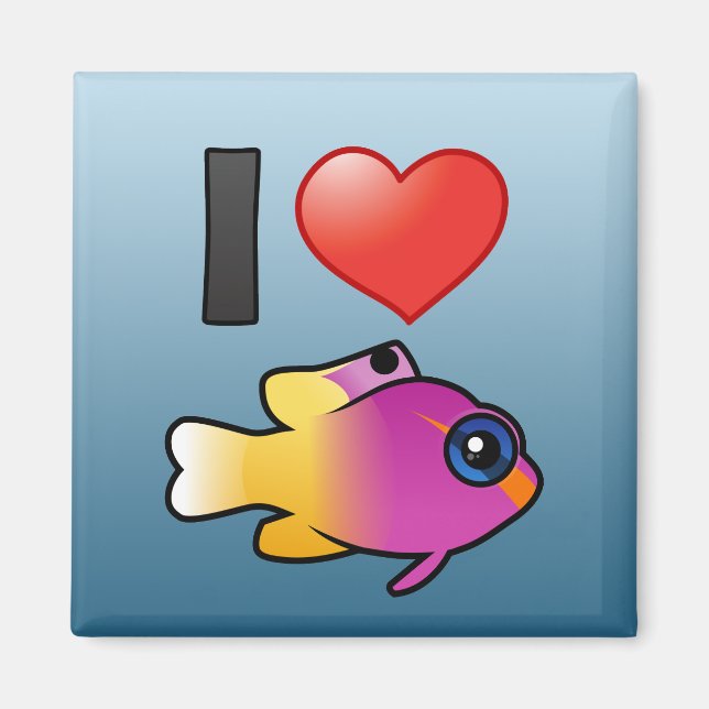 Imã Eu Amo A Real Gramma (Frente)