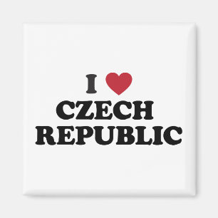 Imã Eu amo a república checa