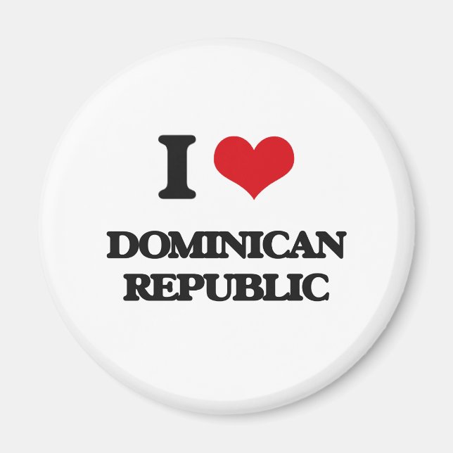 Imã Eu amo a República Dominicana (Frente)