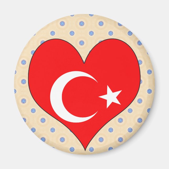 Imã Eu Amo A Turquia (Frente)