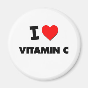Imã Eu amo a vitamina C