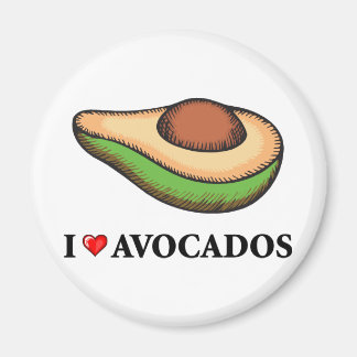 Imã Eu amo abacates