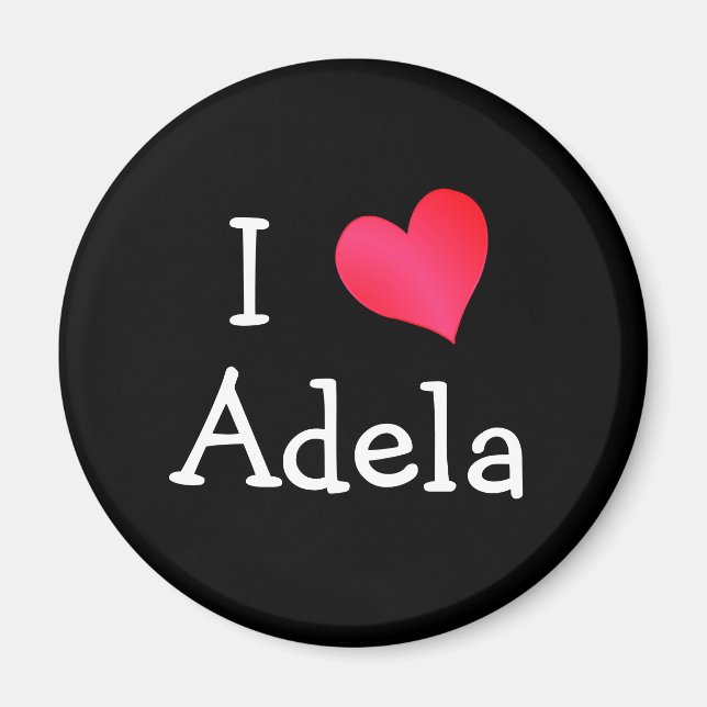 Imã Eu Amo Adela (Frente)