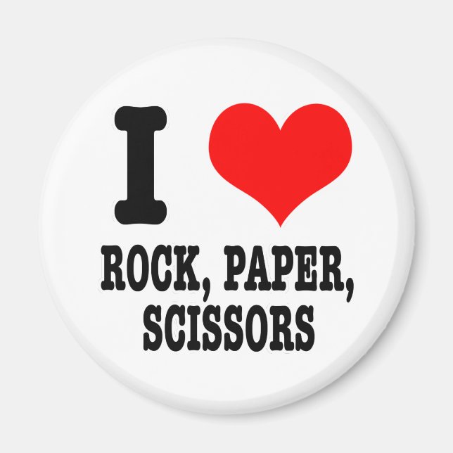 IMÃ EU AMO (ADORA) PEDRA PAPEL TESOURA (Frente)