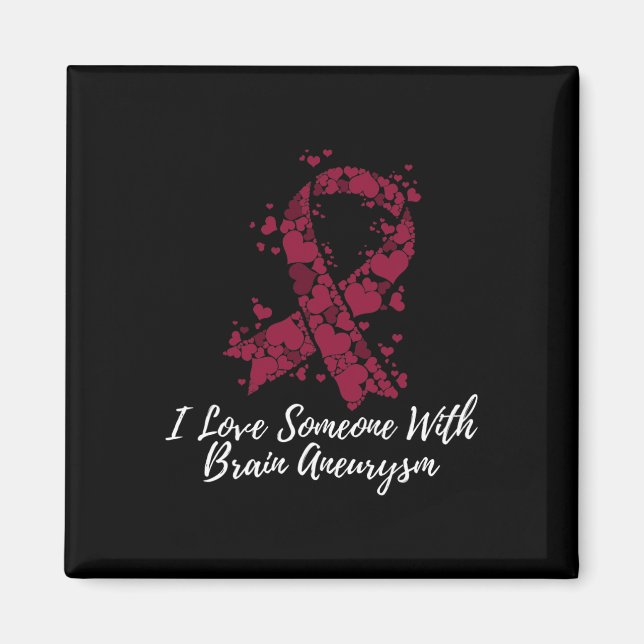 Imã Eu Amo Alguém Com Consciência Do Aneurismo Cerebra (Frente)