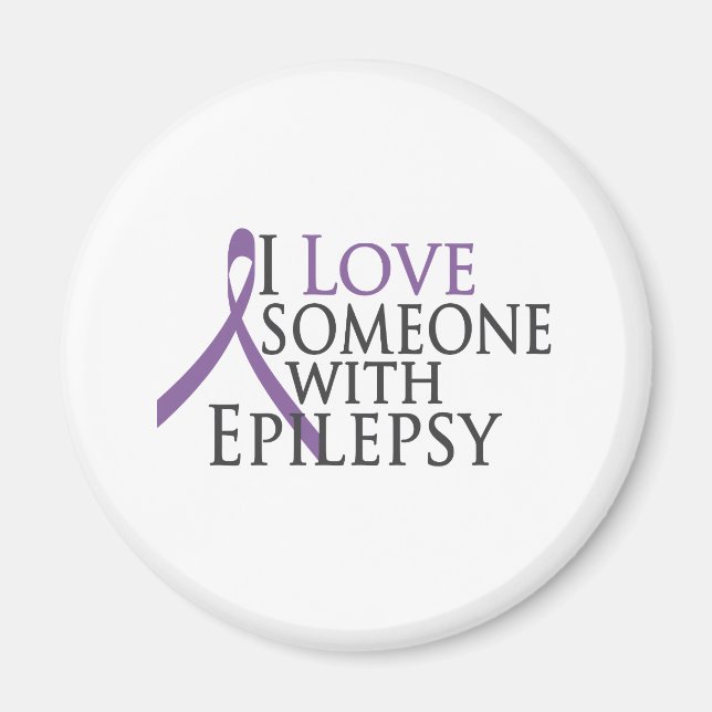 Imã eu amo alguém com epilepsia (Frente)