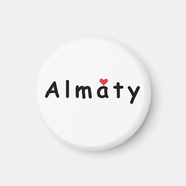 Imã Eu amo Almaty (Frente)