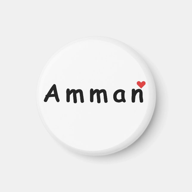 Imã Eu amo Amman (Frente)