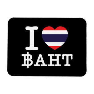 Ímã Eu Amo (Amo) Bahts
