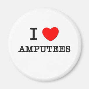 Imã Eu amo amputados