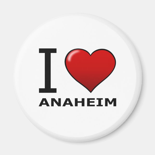 IMÃ EU AMO ANAHEIM, CA - CALIFÓRNIA (Frente)