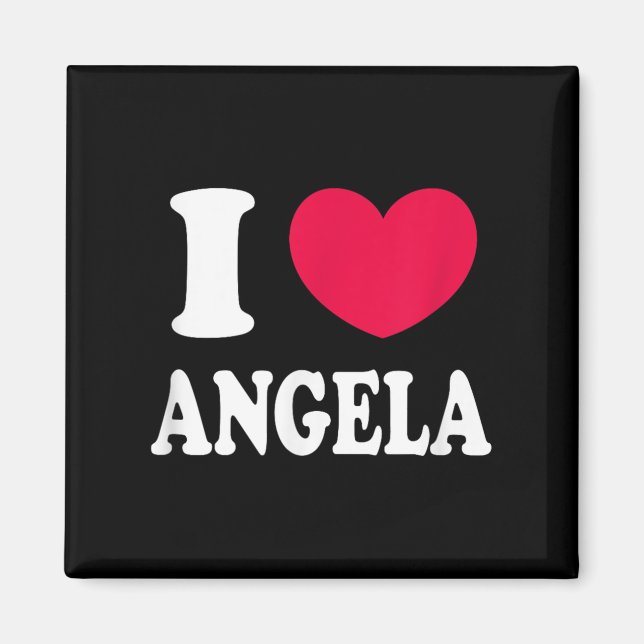 Imã Eu amo Angela (Frente)