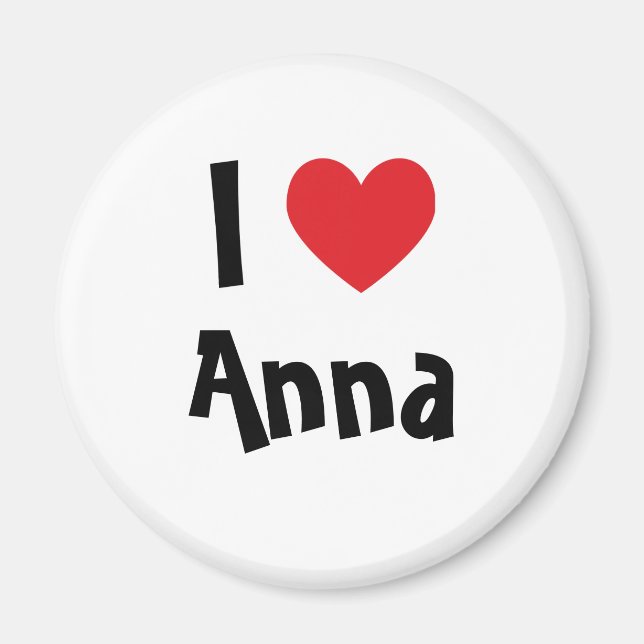 Imã Eu Amo Anna (Frente)