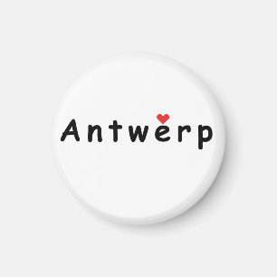 Imã Eu amo Antuérpia