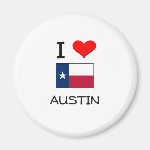 Imã Eu amo Austin Texas